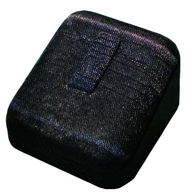 小四方圓角戒台-黑